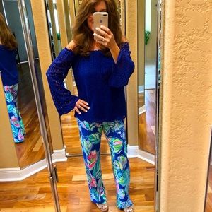 Lilly Pulitzer pants.